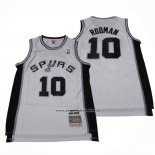 Maglia San Antonio Spurs Dennis Rodman #10 Mitchell & Ness 1983-84 bianco